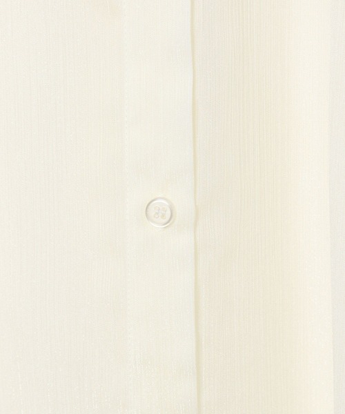 PAGEBOY(ページボーイ)の「ソフトラメシアールーズシャツ(シャツ/ブラウス・レディース・オフホワイト/ブラック/グリーン系その他/ブルー系その他/ローズ系・FREE)」の21枚目の写真