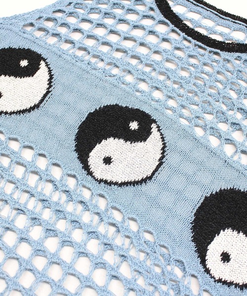 RNA（アールエヌエー）の「K2718 ＹＩＮ　ＹＡＮＧメッシュタンク（タンクトップ・レディース・ブルー/ベージュ/ブラック・MEDIUM）」の19枚目の写真