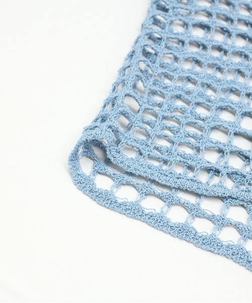 RNA（アールエヌエー）の「K2718 ＹＩＮ　ＹＡＮＧメッシュタンク（タンクトップ・レディース・ブルー/ベージュ/ブラック・MEDIUM）」の20枚目の写真