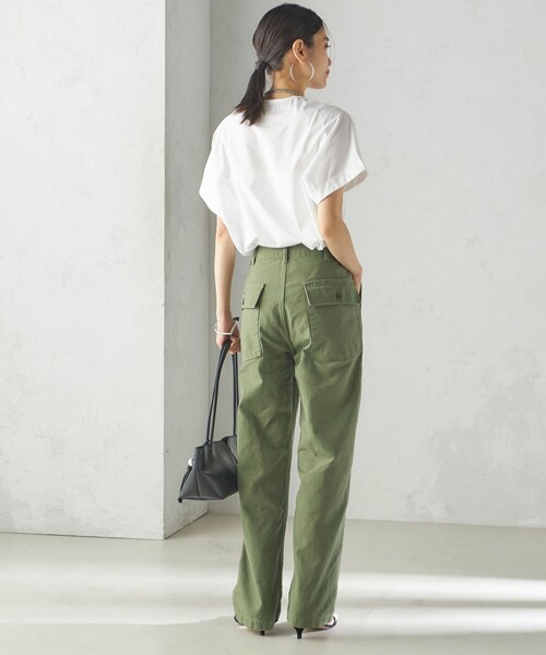 JAPAN BLUE JEANS（ジャパンブルージーンズ）の「JAPAN BLUE JEANS:ベイカー パンツ（その他パンツ・レディース・オリーブ/ネイビー・36/38/40）」の8枚目の写真