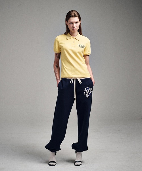 【mardi】マルディ ポロシャツ 半袖 黒 SLIMFIT SHIRT PIQUET CLOVERMARDI（ポロシャツ）｜Mardi