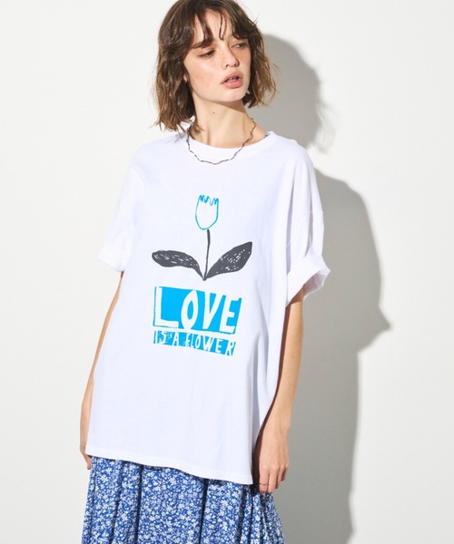 チューリップイラストTEE（Tシャツ/カットソー）｜Unitage