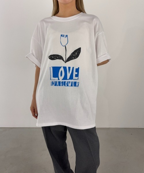 チューリップイラストTEE（Tシャツ/カットソー）｜Unitage