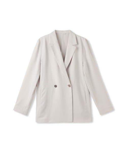 LAUTREAMONT（ロートレアモン）の「キレイ×リラックス アムンゼンジャケット≪洗濯機で洗える≫（テーラードジャケット・レディース・ベージュ/ブラック/チャコールグレー・9号/11号）」の22枚目の写真