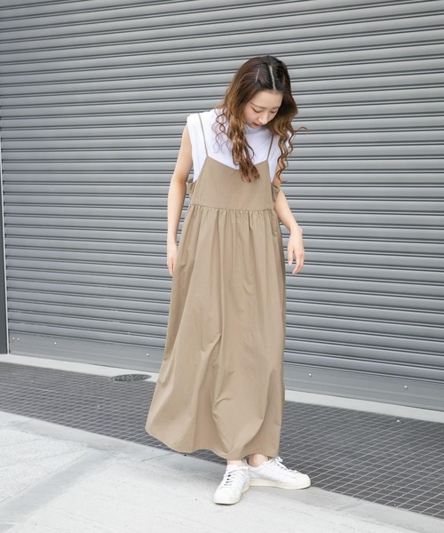 URBAN RESEARCH 新品 フレンチTシャツ×キャミワンピースセット URBAN RESEARCH ITEMS｜フレンチTシャツ*キャミワンピースセット