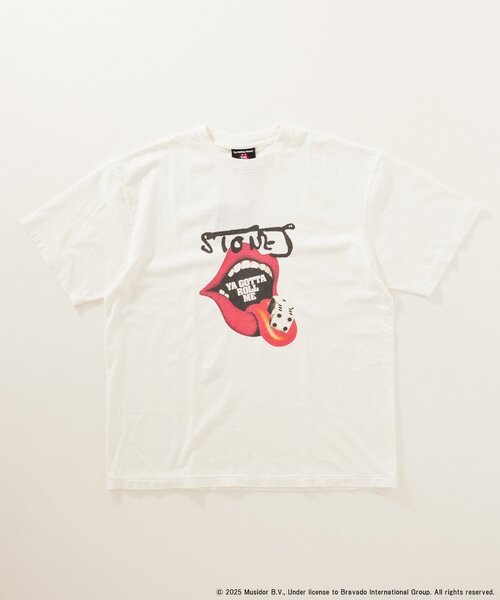 JOURNAL STANDARD relume（ジャーナルスタンダード　レリューム）の「THE ROLLING STONES / ローリングストーンズ 別注 フェード Tシャツ（Tシャツ/カットソー・メンズ・ブラック系その他/ブラック/ホワイト/ホワイト系その他/ライトグリーン/ブラックミックス/イエロー・MEDIUM/LARGE）」の19枚目の写真