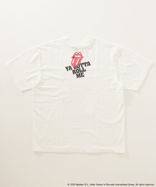 JOURNAL STANDARD relume（ジャーナルスタンダード　レリューム）の「THE ROLLING STONES / ローリングストーンズ 別注 フェード Tシャツ（Tシャツ/カットソー・メンズ・ブラック系その他/ブラック/ホワイト/ホワイト系その他/ライトグリーン/ブラックミックス/イエロー・MEDIUM/LARGE）」の20枚目の写真