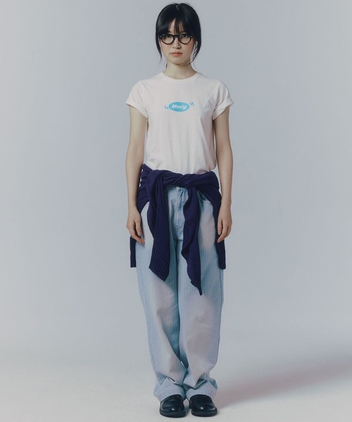 87mm（87mm）の「【UNISEX】Mmlg／WE MOVE T（Tシャツ/カットソー・レディース・ホワイト/クリーム・MEDIUM/LARGE）」の18枚目の写真