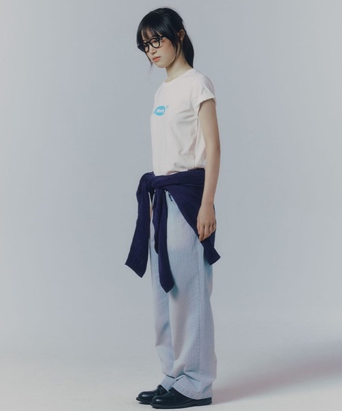 87mm（87mm）の「【UNISEX】Mmlg／WE MOVE T（Tシャツ/カットソー・レディース・ホワイト/クリーム・MEDIUM/LARGE）」の12枚目の写真