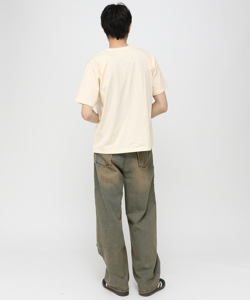 87mm（87mm）の「【UNISEX】Mmlg／WE MOVE T（Tシャツ/カットソー・レディース・ホワイト/クリーム・MEDIUM/LARGE）」の21枚目の写真