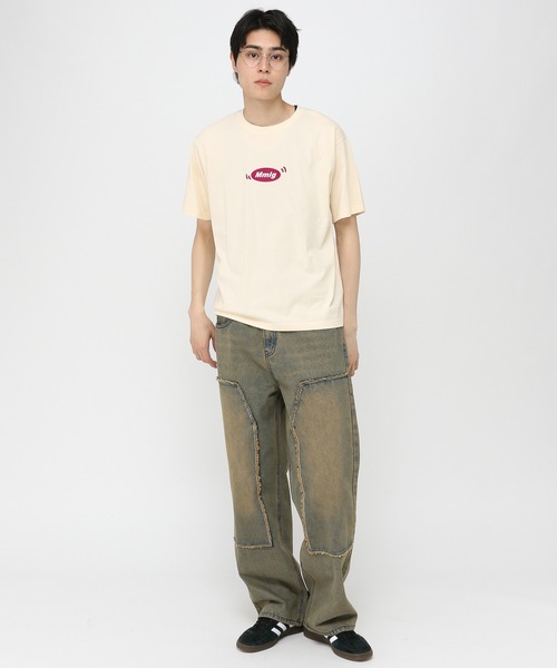 87mm（87mm）の「【UNISEX】Mmlg／WE MOVE T（Tシャツ/カットソー・レディース・ホワイト/クリーム・MEDIUM/LARGE）」の19枚目の写真