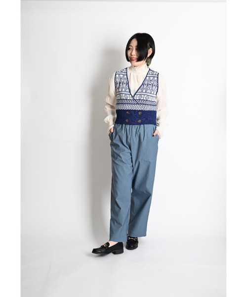 MARAI(マーライ)の「ストレッチストレートパンツ(その他パンツ・レディース・グレー/ブラック/ブラウン・FREE)」の19枚目の写真