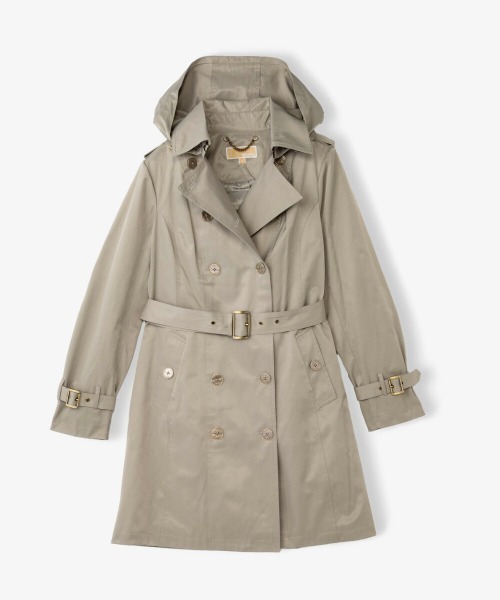 MICHAEL KORS（マイケルコース）の「トレンチコート（トレンチコート・レディース・グリーン系・XS/S/M/XL/L）」の5枚目の写真