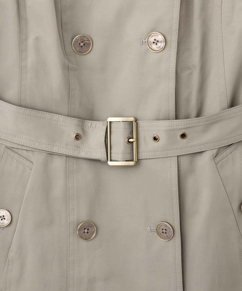 MICHAEL KORS（マイケルコース）の「トレンチコート（トレンチコート・レディース・グリーン系・XS/S/M/XL/L）」の3枚目の写真