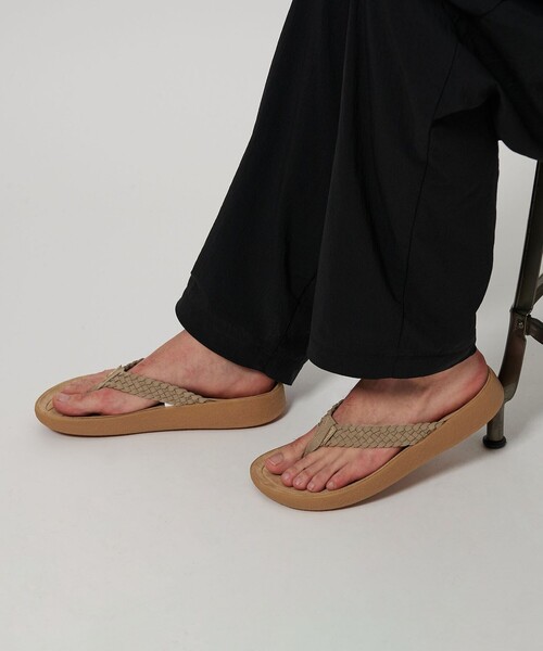 MALIBU SANDALS（マリブサンダルズ）の「＜MALIBU SANDALS＞ サーフライダー サンダル（サンダル・メンズ・ベージュ/ブラック・9/8/10）」の3枚目の写真