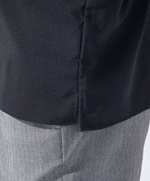 ABAHOUSE GRAY(アバハウスグレイ)の「新色追加!【リネンタッチ】カプリ7分袖シャツ(シャツ/ブラウス・メンズ・ホワイト/パープル/ブラック/サックスブルー/モカ/セージグリーン・46/48/50)」の12枚目の写真