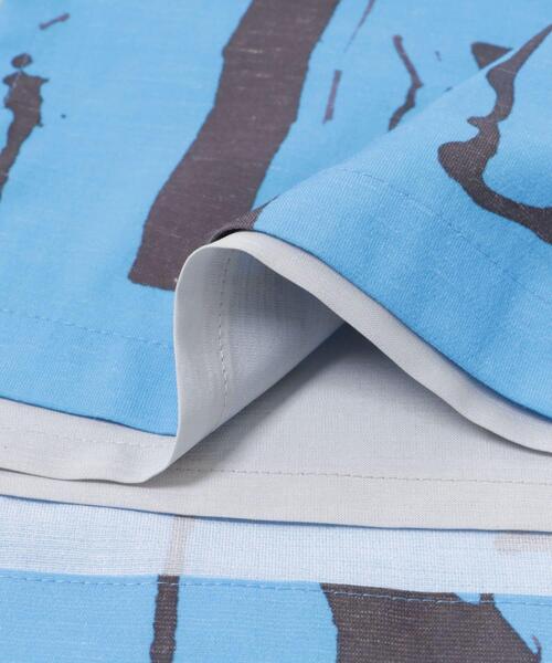 URBAN RESEARCH（アーバンリサーチ）の「『2サイズ展開』アートプリントストレートスカート（スカート・レディース・ブルー/オレンジ・40/38）」の13枚目の写真