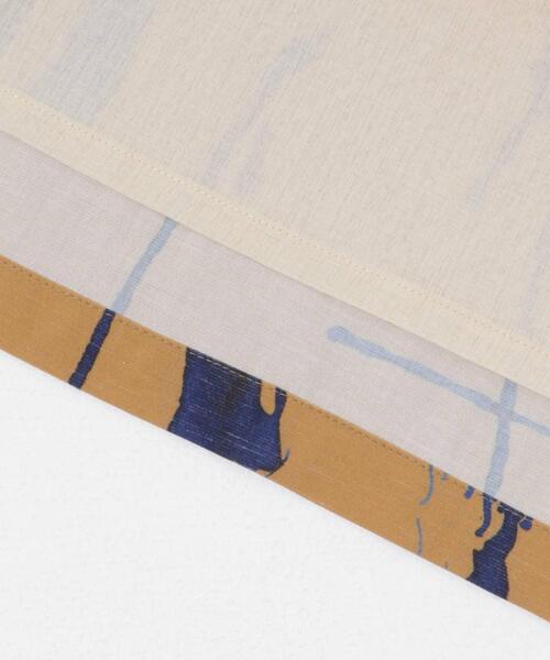 URBAN RESEARCH（アーバンリサーチ）の「『2サイズ展開』アートプリントストレートスカート（スカート・レディース・ブルー/オレンジ・40/38）」の3枚目の写真