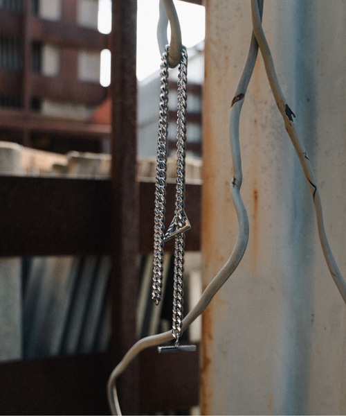 cii（シー）の「lariat necklace / ラリアットネックレス（ネックレス・メンズ・シルバー・FREE）」の5枚目の写真