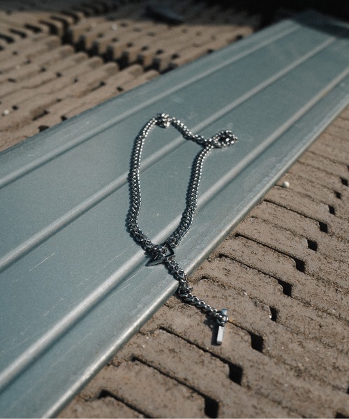 cii（シー）の「lariat necklace / ラリアットネックレス（ネックレス・メンズ・シルバー・FREE）」の6枚目の写真
