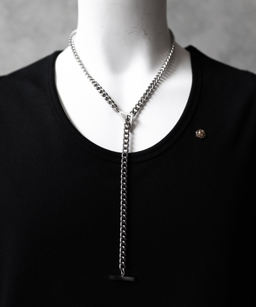 cii（シー）の「lariat necklace / ラリアットネックレス（ネックレス・メンズ・シルバー・FREE）」の17枚目の写真