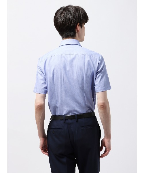 最高シャツ 半袖ワイシャツ 形態安定 ワイドカラー BASIC ドレス