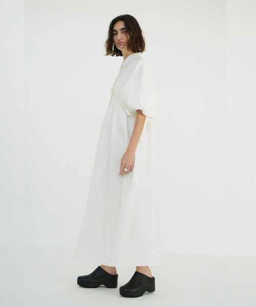 セミロングワンピース ☆ BCBGeneration WAIST DESIGN VOLUME ONEPIECE｜DRESS(ドレス)｜CLANE OFFICIAL