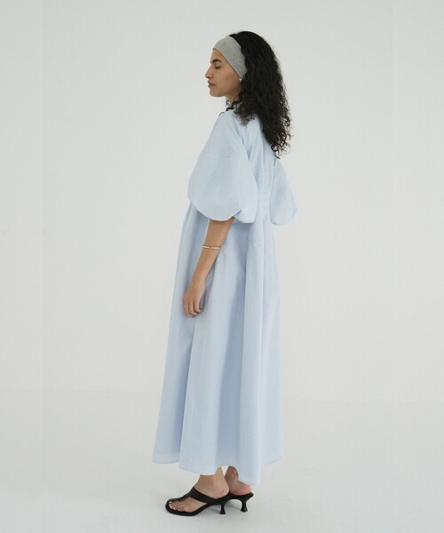 CLANE WAIST DESIGN VOLUME ONEPIECE | FLICKA ASHIYA