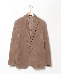 sillage シアージ　ブラウン コーデュロイ テーラードジャケット ブランド古着】メンズのジャケット/アウター（ブラウン/茶色系