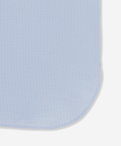 MACKINTOSH LONDON（マッキントッシュ ロンドン）の「【FLEX JERSEY】シアサッカーストライプジャージー半袖シャツ（シャツ/ブラウス・メンズ・ホワイト/ダークネイビー/グレー系その他/ブルー・M/S/XL/L）」の13枚目の写真