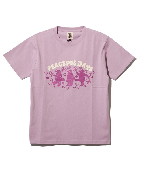 COBMASTER（コブマスター）の「【COBMASTER/コブマスター】COB PEACEFULDAYS TEE/半袖Tシャツ（Tシャツ/カットソー・レディース・イエロー/インディゴブルー/ラベンダー/ホワイト・SMALL/MEDIUM/LARGE/X-LARGE/X-SMALL）」の7枚目の写真