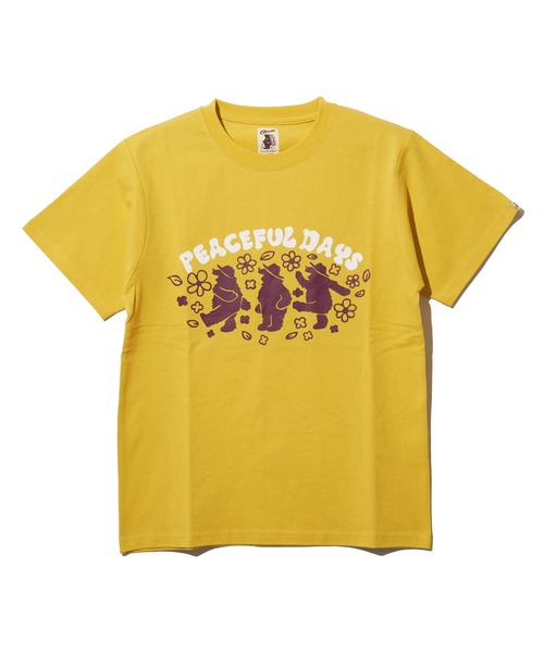 COBMASTER（コブマスター）の「【COBMASTER/コブマスター】COB PEACEFULDAYS TEE/半袖Tシャツ（Tシャツ/カットソー・レディース・イエロー/インディゴブルー/ラベンダー/ホワイト・SMALL/MEDIUM/LARGE/X-LARGE/X-SMALL）」の8枚目の写真