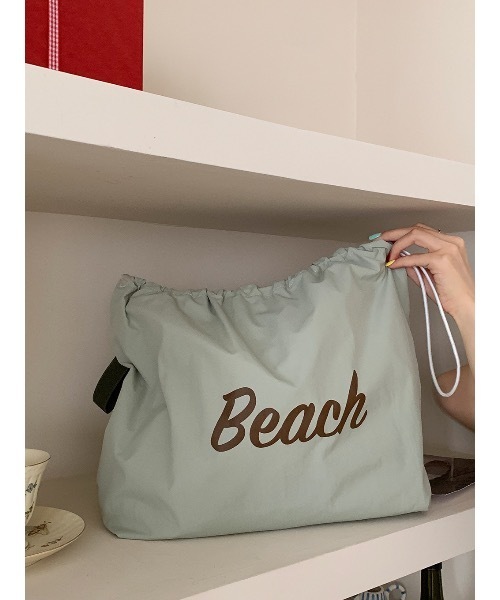 【Rest&Recreation】韓国人気/バッグ ★ COTTON SHOULDER BAG ★ Rest & Recreation(レストアンドレクリエーション) バッグ