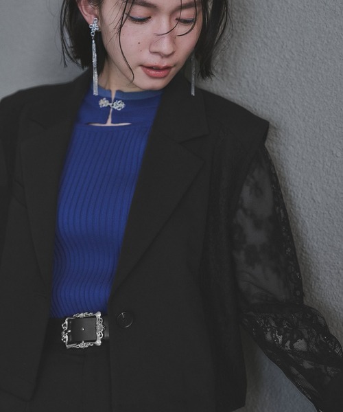 【完売アイテム】レースレイヤーキリカエテーラージャケット HARE ハレ 楽天市場】【SET UP対応 LADIES】接触冷感/レースレイヤー