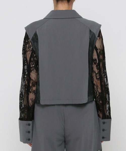 【完売アイテム】レースレイヤーキリカエテーラージャケット HARE ハレ 楽天市場】【SET UP対応 LADIES】接触冷感/レースレイヤー