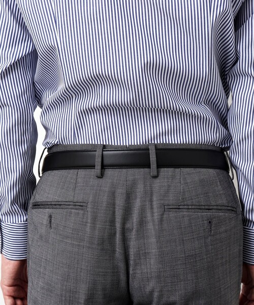 NOLLEY’S(ノーリーズ)の「アメリカンスムースドレスフリーカットベルト30(ベルト・メンズ・ブラック・FREE)」の10枚目の写真