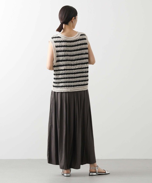 Acuta（アクータ）の「割繊ギャザーイージーパンツ（その他パンツ・レディース・キャメル/モカ/チャコールグレー・FREE）」の14枚目の写真