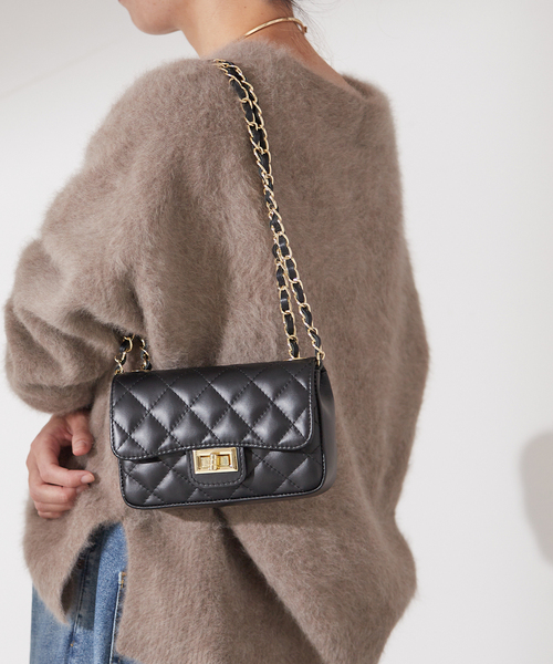 AULENTTI(オウレンティ)の「《追加》【AULENTTI/オウレンティ】チェーンBAG:ショルダーバッグ(ショルダーバッグ・レディース・ブラック・FREE)」の16枚目の写真