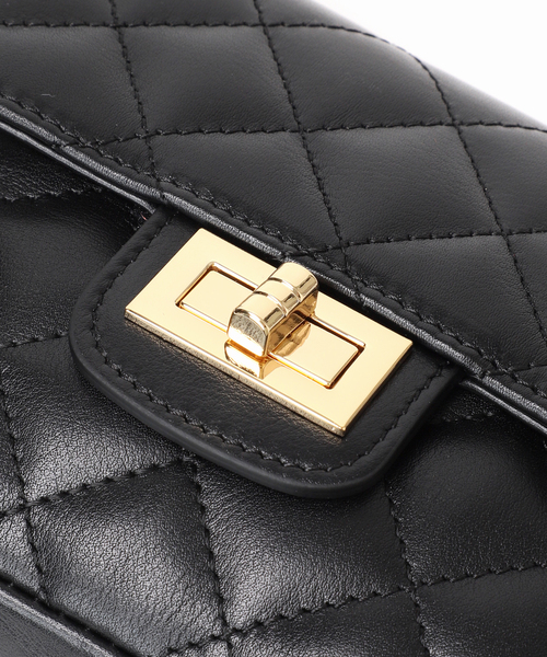 AULENTTI(オウレンティ)の「《追加》【AULENTTI/オウレンティ】チェーンBAG:ショルダーバッグ(ショルダーバッグ・レディース・ブラック・FREE)」の6枚目の写真