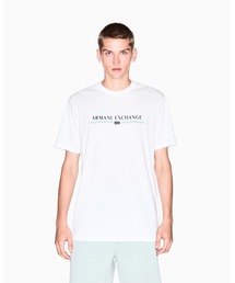 ARMANI EXCHANGE（アルマーニエクスチェンジ）の「【A|X アルマーニ エクスチェンジ】AXロゴ 半袖クルーネックTシャツ/REGULAR（Tシャツ/カットソー）」