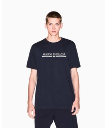 ARMANI EXCHANGE（アルマーニエクスチェンジ）の「【A|X アルマーニ エクスチェンジ】AXロゴ 半袖クルーネックTシャツ/REGULAR（Tシャツ/カットソー）」