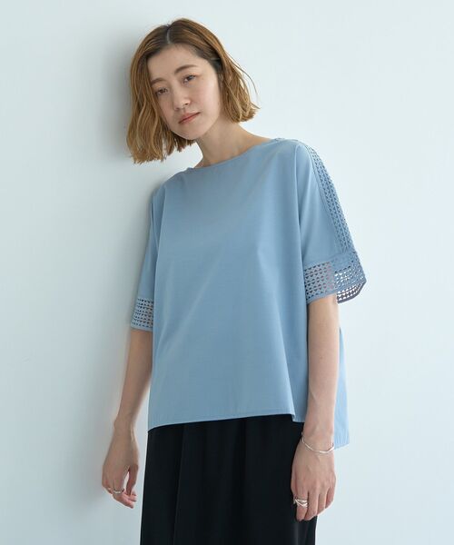 新品YECCA VECCA レースMIXドルマンブラウス YECCA VECCA｜レースMIXドルマンブラウス | Rakuten Fashion