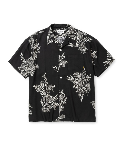 CALEE(キャリー)の「FLOWER PATTERN SH(シャツ/ブラウス・メンズ・ブラック/チャコールグレー・MEDIUM/LARGE/X-LARGE/SMALL)」の3枚目の写真