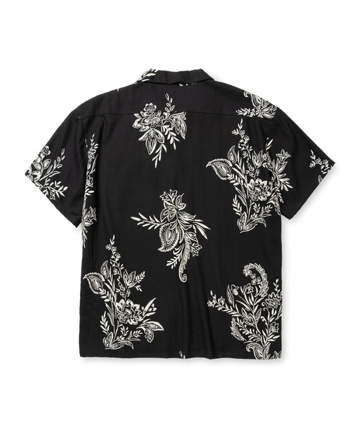 CALEE(キャリー)の「FLOWER PATTERN SH(シャツ/ブラウス・メンズ・ブラック/チャコールグレー・MEDIUM/LARGE/X-LARGE/SMALL)」の4枚目の写真