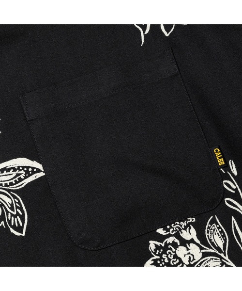 CALEE(キャリー)の「FLOWER PATTERN SH(シャツ/ブラウス・メンズ・ブラック/チャコールグレー・MEDIUM/LARGE/X-LARGE/SMALL)」の7枚目の写真