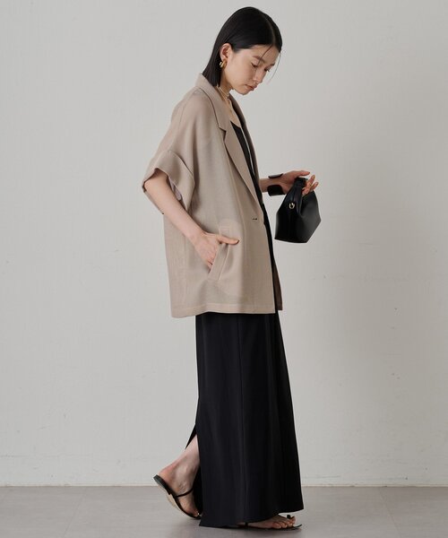 新品　Loungedress ハーフスリーブジャケット Loungedress ハーフスリーブジャケット ジャケット・アウター