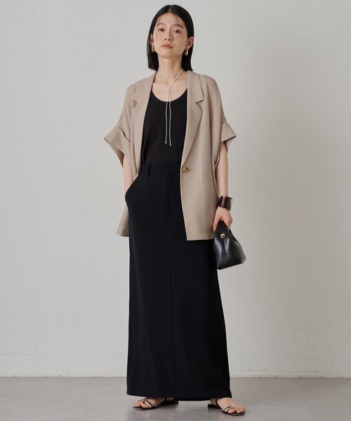 LOUNGEDRESS（ラウンジドレス）の「メッシュハーフスリーブジャケット