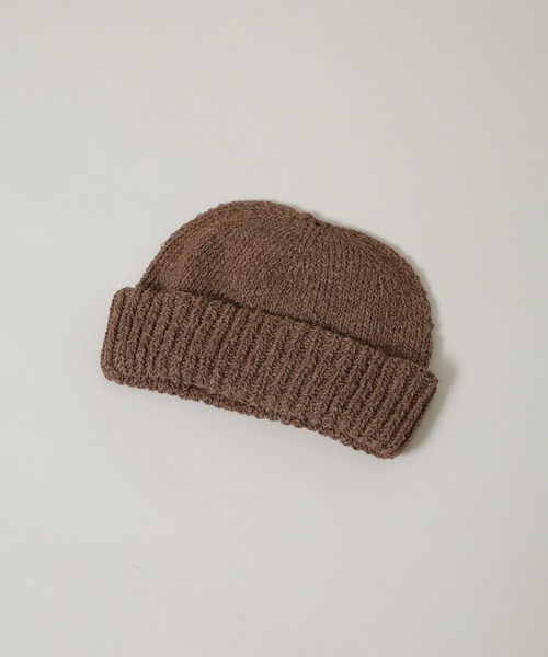RACAL（ラカル）の「RACAL/Japanese Paper Roll Knit Watch（ニットキャップ/ビーニー・メンズ・ブラック/ネイビー/オレンジ/ブラウン・FREE）」の3枚目の写真