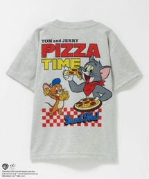 TOM&JERRY（トムアンドジェリー）の「TOM&JERRY プリントBIGTシャツ（Tシャツ/カットソー）」
