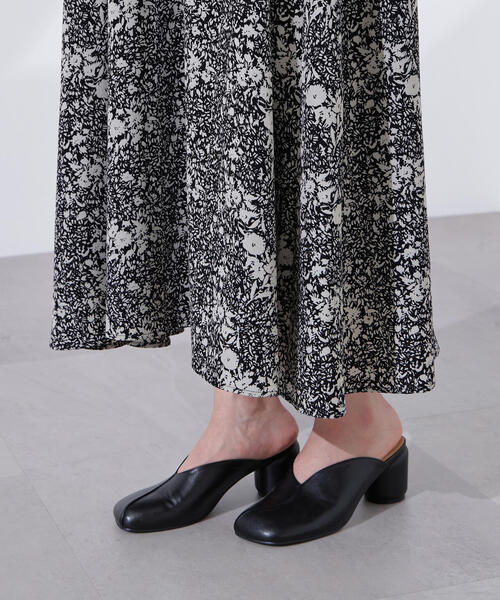 N.（N. Natural Beauty Basic）（エヌエヌナチュラルビューティーベーシック）の「【PS/低身長サイズ】カシュクールフラワープリントワンピース（ワンピース・レディース・ブラウン系その他/ブラック系その他・PS/MEDIUM）」の14枚目の写真